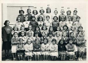 ECOLE JEAN ZAY FILLES 19XX CM1 MME HAMAN